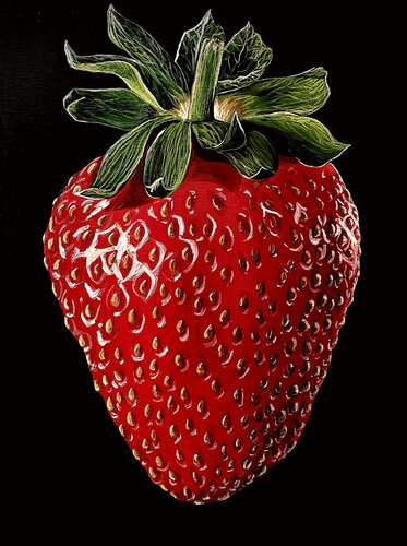 Strawberry von Elena Dmitrenko, Malerei kaufen auf Singulart