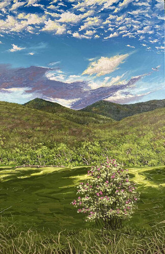 Стара Гута ( Old Huta) par Elena Dmitrenko, Peinture en vente sur Singulart