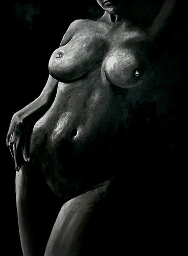 Femme 2 van Elena Dmitrenko, Schilderij te koop op Singulart