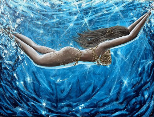 Serena Queen by Elena Dmitrenko, Painting for Sale on Singulart