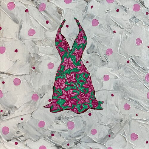 Cute dress 1 par Elena Dmitrenko, Peinture en vente sur Singulart