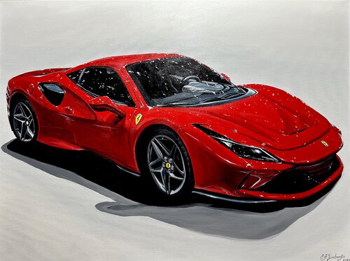 Ferrari von Elena Dmitrenko, Malerei kaufen auf Singulart