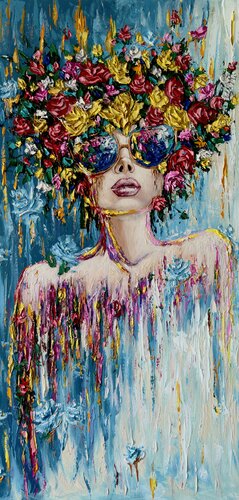 Her Majesty Naples di Elena Dmitrenko, Pittura in vendita su Singulart