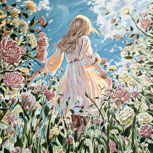 New Horizons par Elena Dmitrenko, Peinture en vente sur Singulart