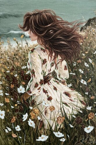 The Meadow’s Secret von Elena Dmitrenko, Malerei kaufen auf Singulart