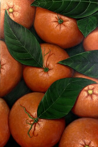 Tangerines Party von Elena Dmitrenko, Malerei kaufen auf Singulart