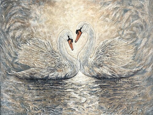 The Bond of Souls par Elena Dmitrenko, Peinture en vente sur Singulart