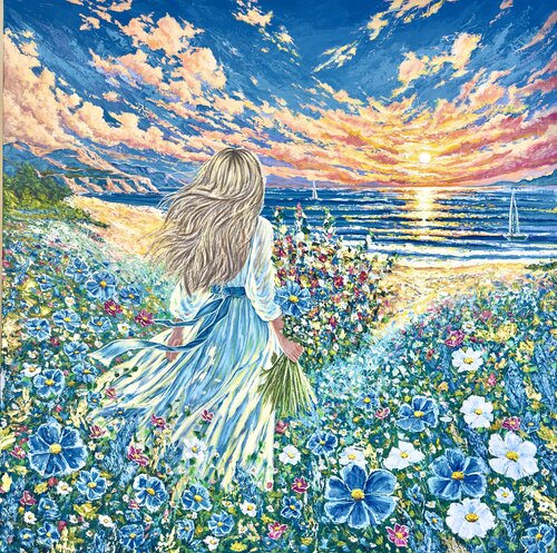 Forever Summer von Elena Dmitrenko, Malerei kaufen auf Singulart