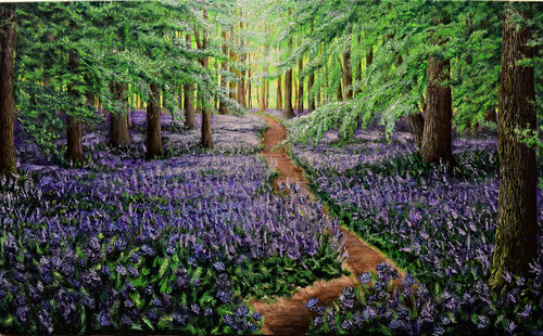 Way to the Dreamland van Elena Dmitrenko, Schilderij te koop op Singulart