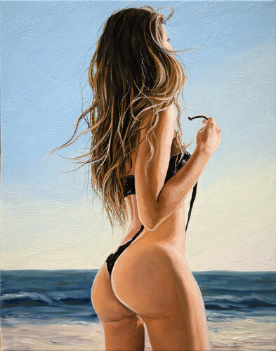 Be my candy di Elena Dmitrenko, Pittura in vendita su Singulart