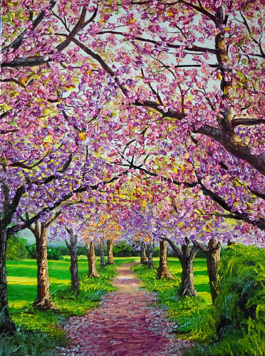 Sweet Morning van Elena Dmitrenko, Schilderij te koop op Singulart