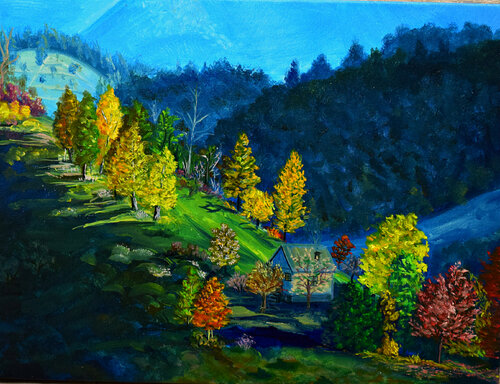 Lovely morning van Elena Dmitrenko, Schilderij te koop op Singulart