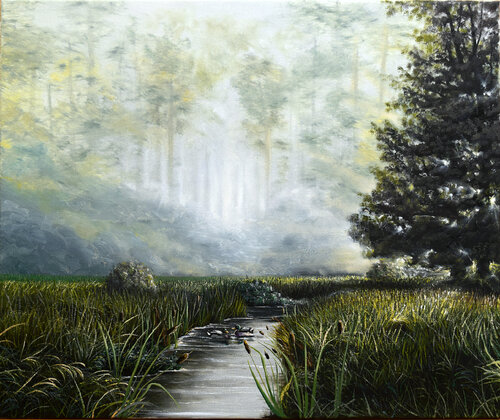 Morning at forest Elena Dmitrenko
