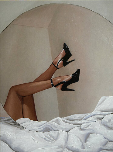 Morning Game van Elena Dmitrenko, Schilderij te koop op Singulart