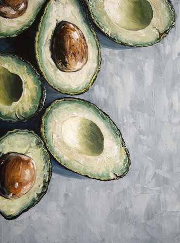 Avocado van Elena Dmitrenko, Schilderij te koop op Singulart
