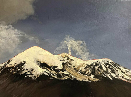 Mountain's, volcano Guallatiri in the north of Chili Elena Dmitrenko