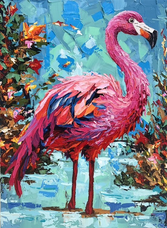 Flamingo Elena Dmitrenko