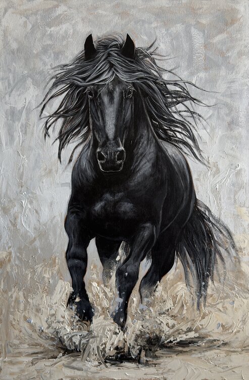 Black Horse Elena Dmitrenko