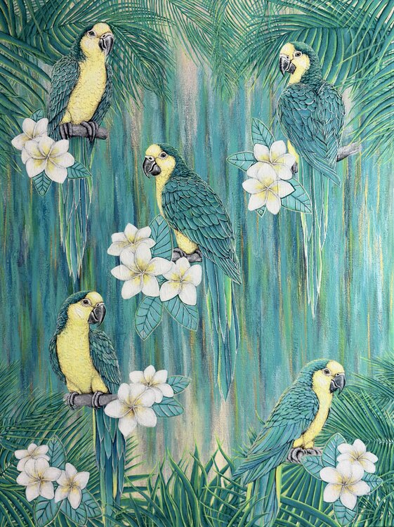 Parrots Party Elena Dmitrenko
