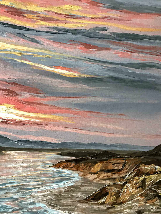 Early morning sunset Elena Dmitrenko