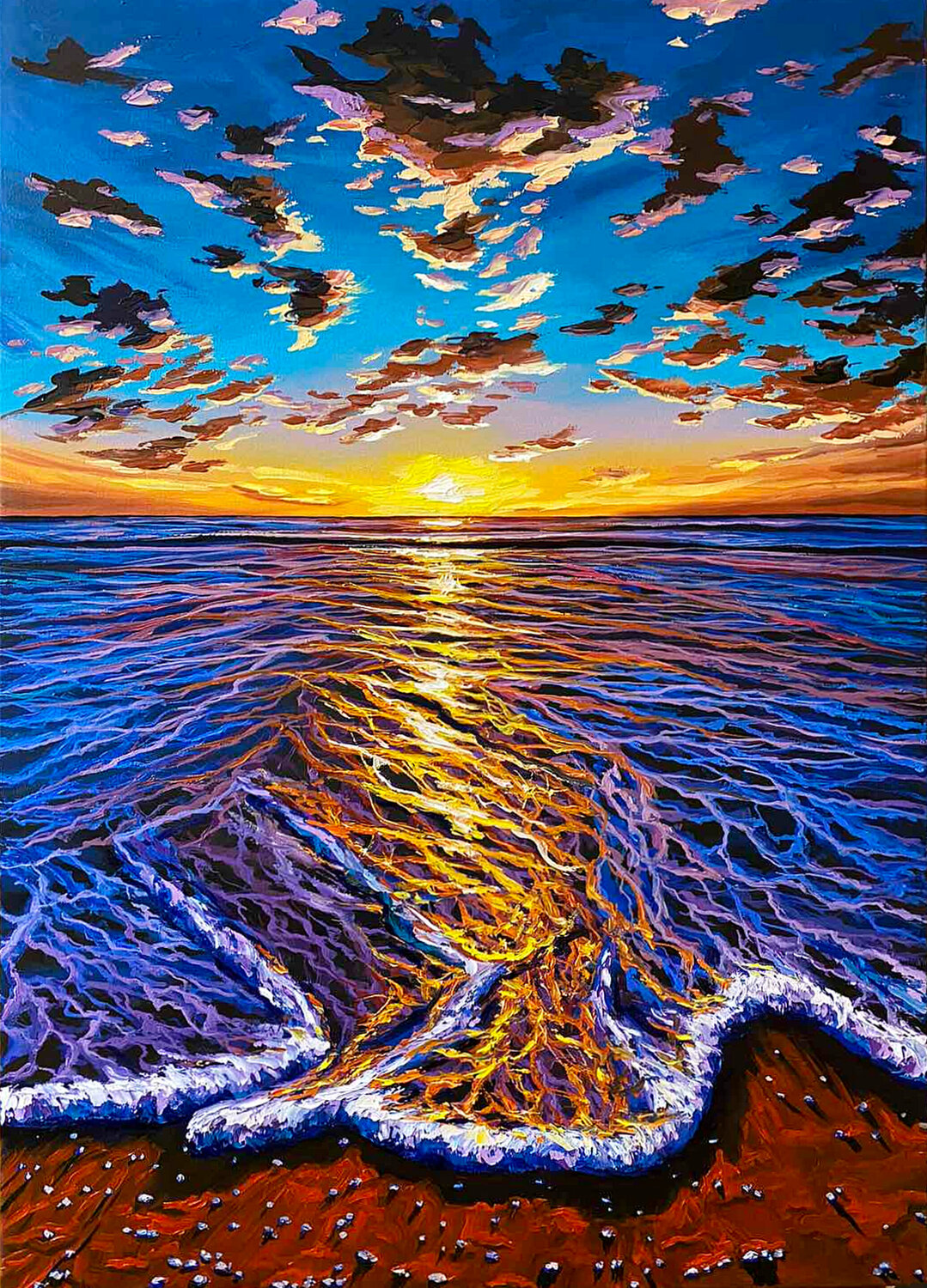 Bright sunset 4 Elena Dmitrenko