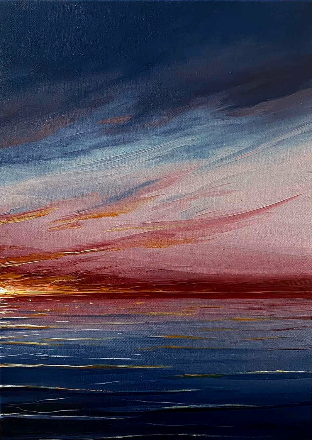 Violet sunset Elena Dmitrenko