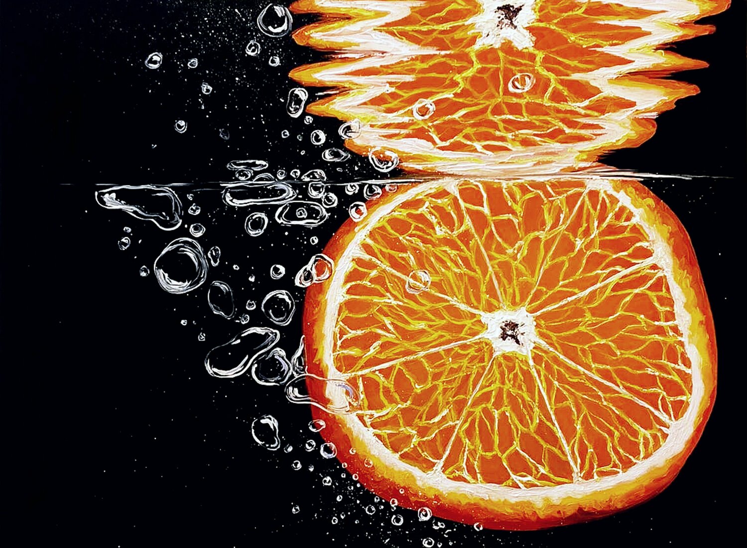 Orange slice Elena Dmitrenko