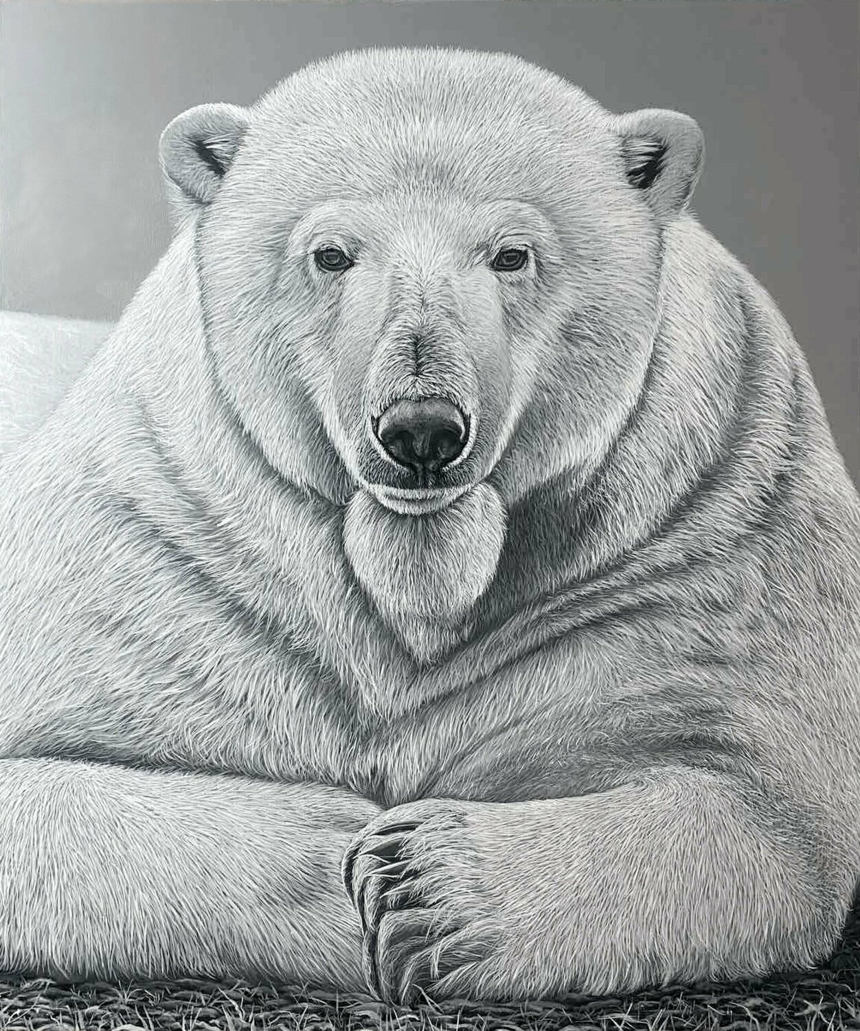 White Bear (COMMISSION) Elena Dmitrenko