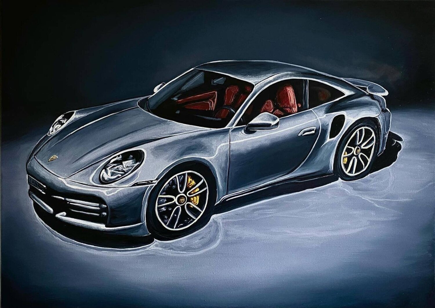 Porsche 911 Turbo S Elena Dmitrenko