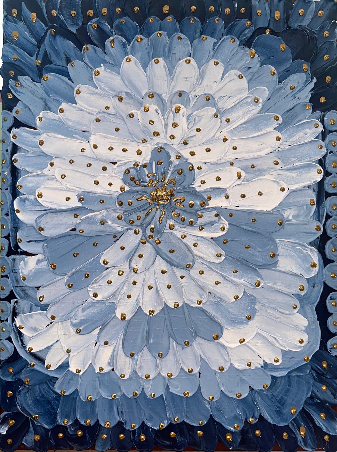 Blue Blooming Elena Dmitrenko