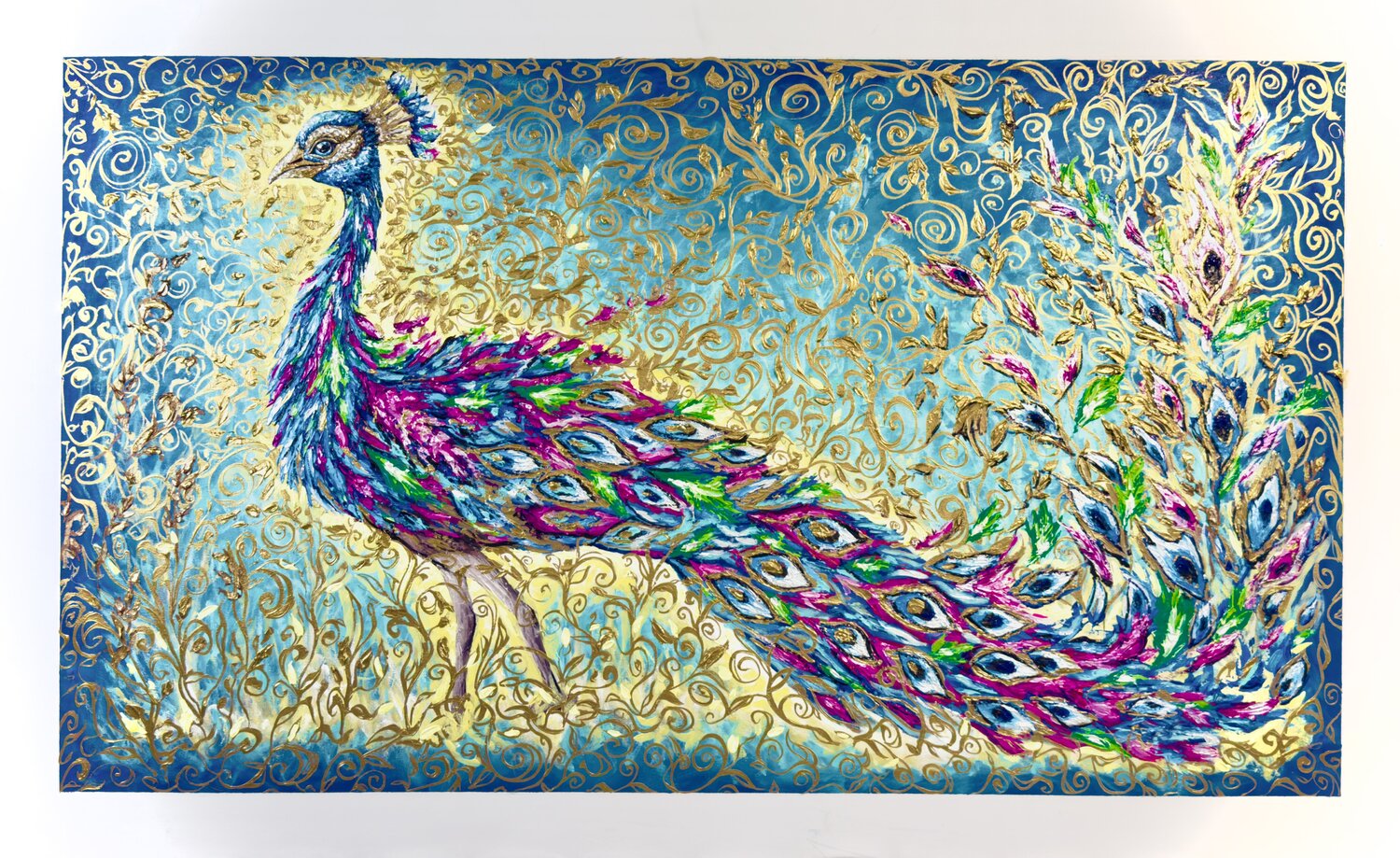 Majestic Peacock Elena Dmitrenko