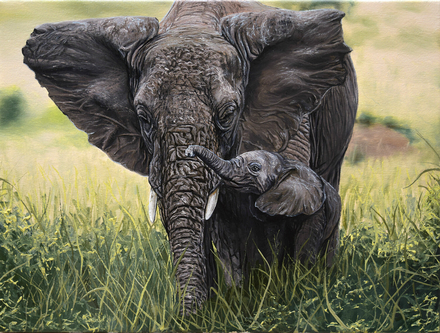 Elephant Elena Dmitrenko