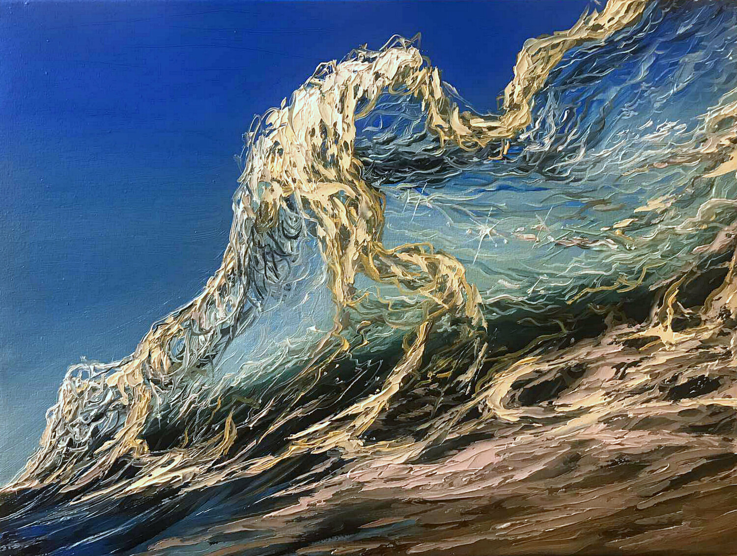 Crystal wave Elena Dmitrenko