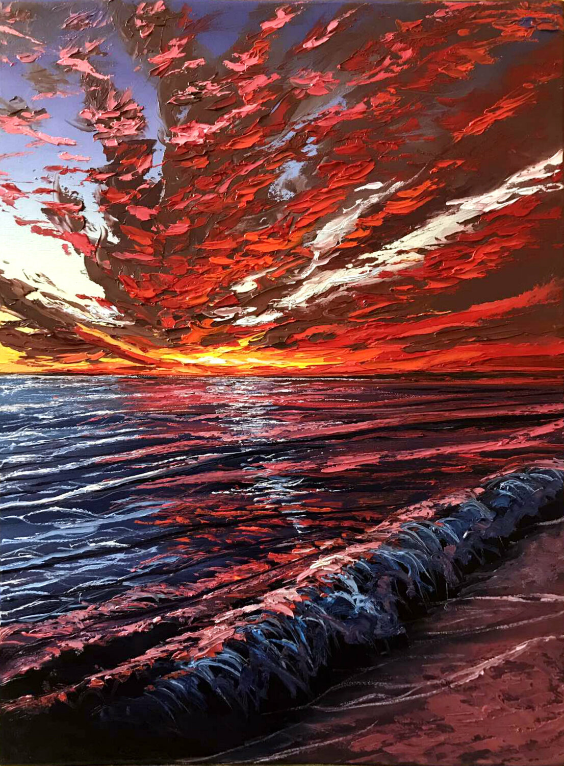 Bright sunset 2 Elena Dmitrenko
