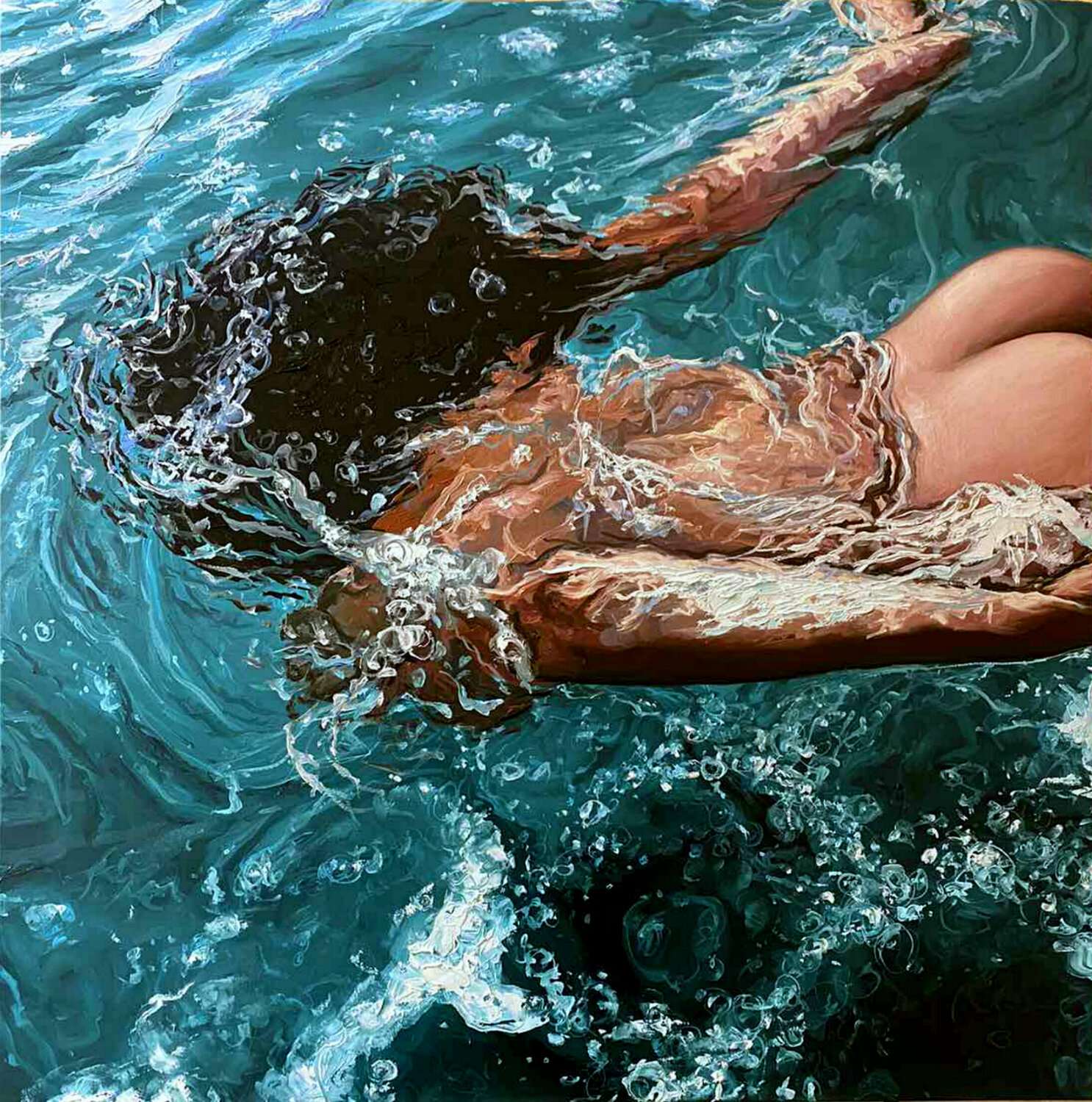 Lady Underwater Elena Dmitrenko