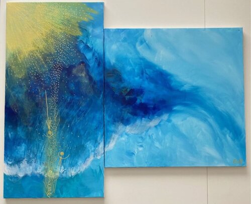Elevation di Elodie Adam, Pittura in vendita su Singulart