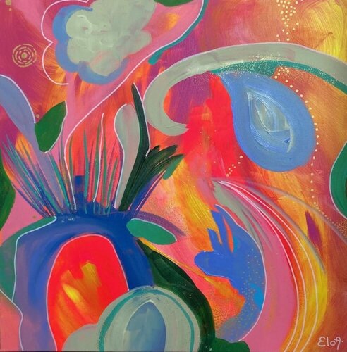 Exotique van Elodie Adam, Schilderij te koop op Singulart