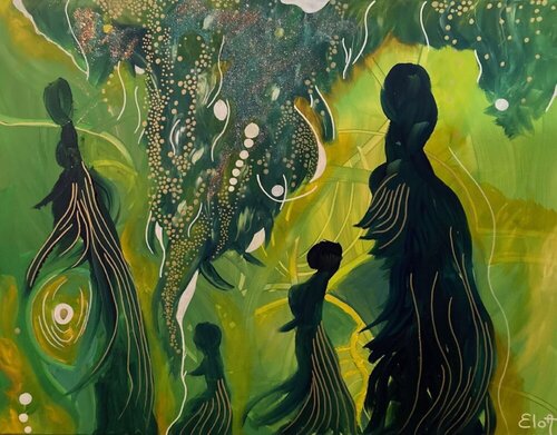 Ougandii di Elodie Adam, Pittura in vendita su Singulart