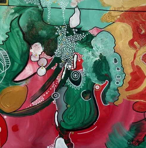 Noel by Elodie Adam, Painting for Sale on Singulart