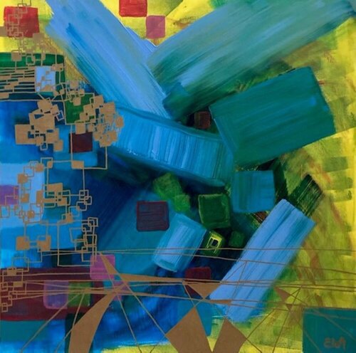 EloA n°2 di Elodie Adam, Pittura in vendita su Singulart