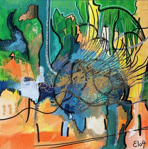 Symphonie by Elodie Adam, Painting for Sale on Singulart