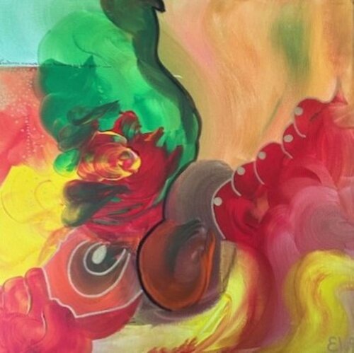 Automne 2025 - toile 1/6 di Elodie Adam, Pittura in vendita su Singulart