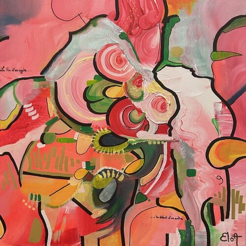 La fin d'un cycle di Elodie Adam, Pittura in vendita su Singulart