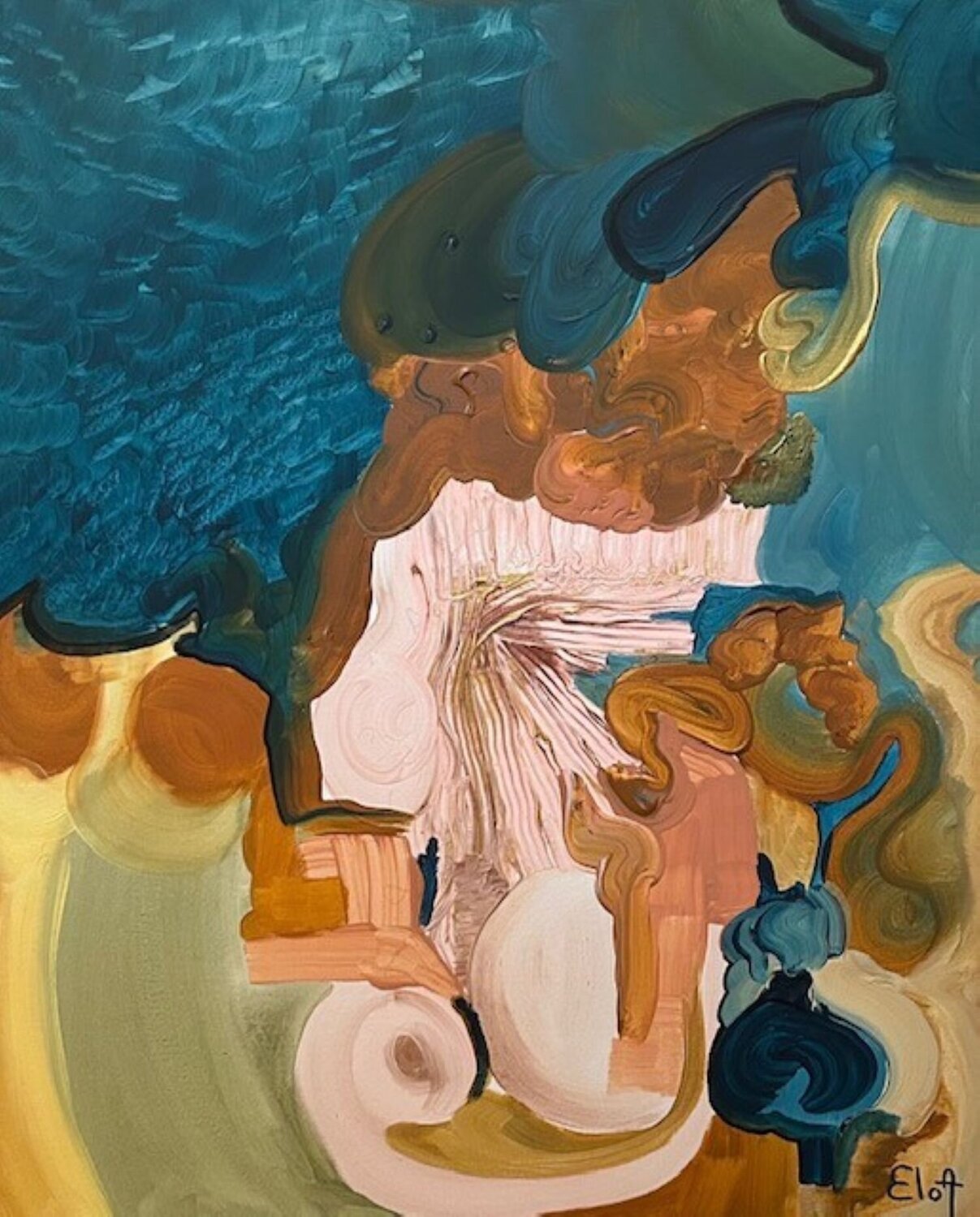 Mouvement n°1 Elo A Peinture originale à vendre