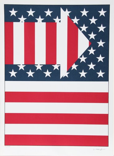 American Flag III by Paul Von Ringelheim, Print for Sale on Singulart