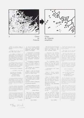 Côtes de Finlande (Alain Kirili - Otto Hahn) by Alain Kirili, Print for Sale on Singulart