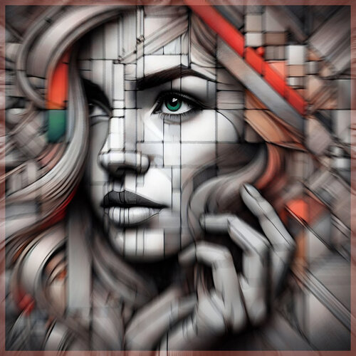 green eyed girl von Wolfgang Lorenz, Digital kaufen auf Singulart