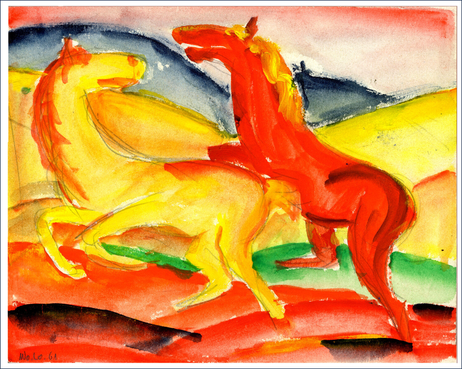 horses in harmony Wolfgang Lorenz