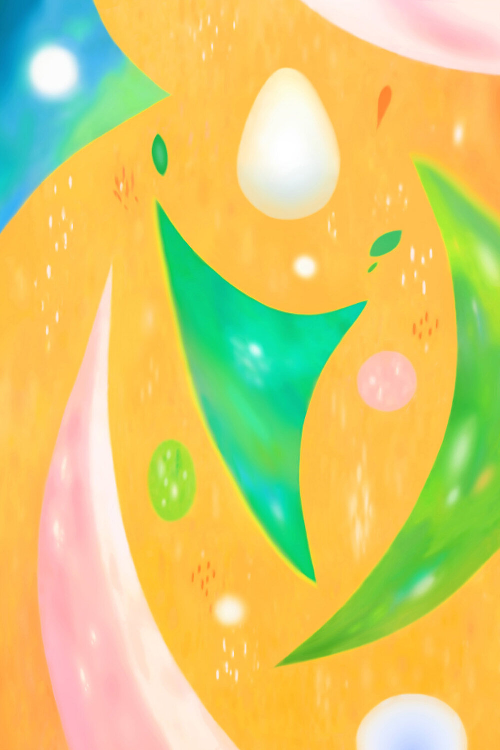 Bal de printemps sous petite pluie Yasmine Belchener