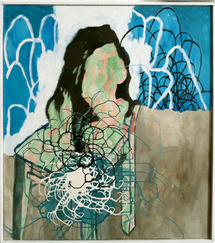 greenpink di Eva Hradil, Pittura in vendita su Singulart